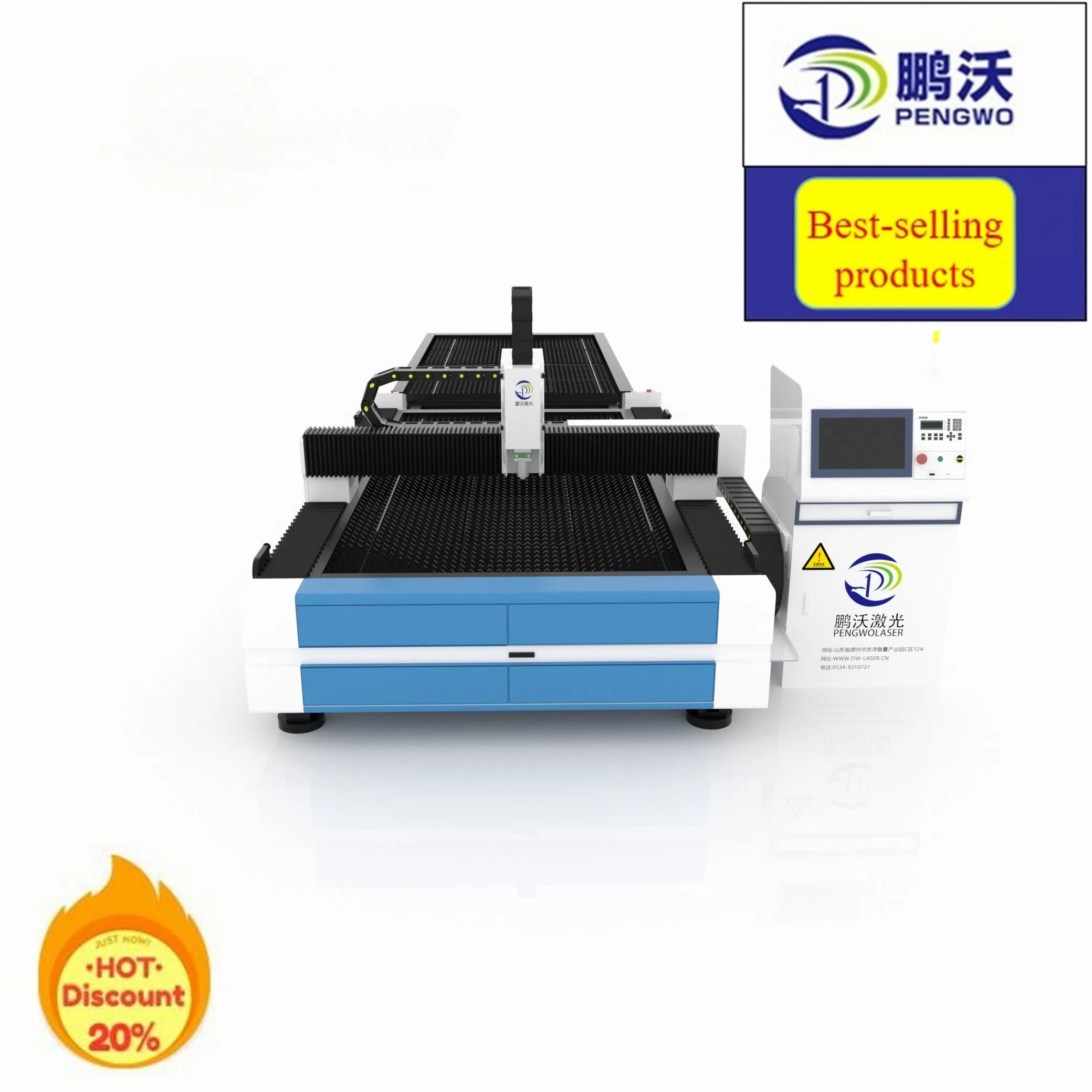 High-Power 30kw Laser Cutter for Stainless and Carbon Steel