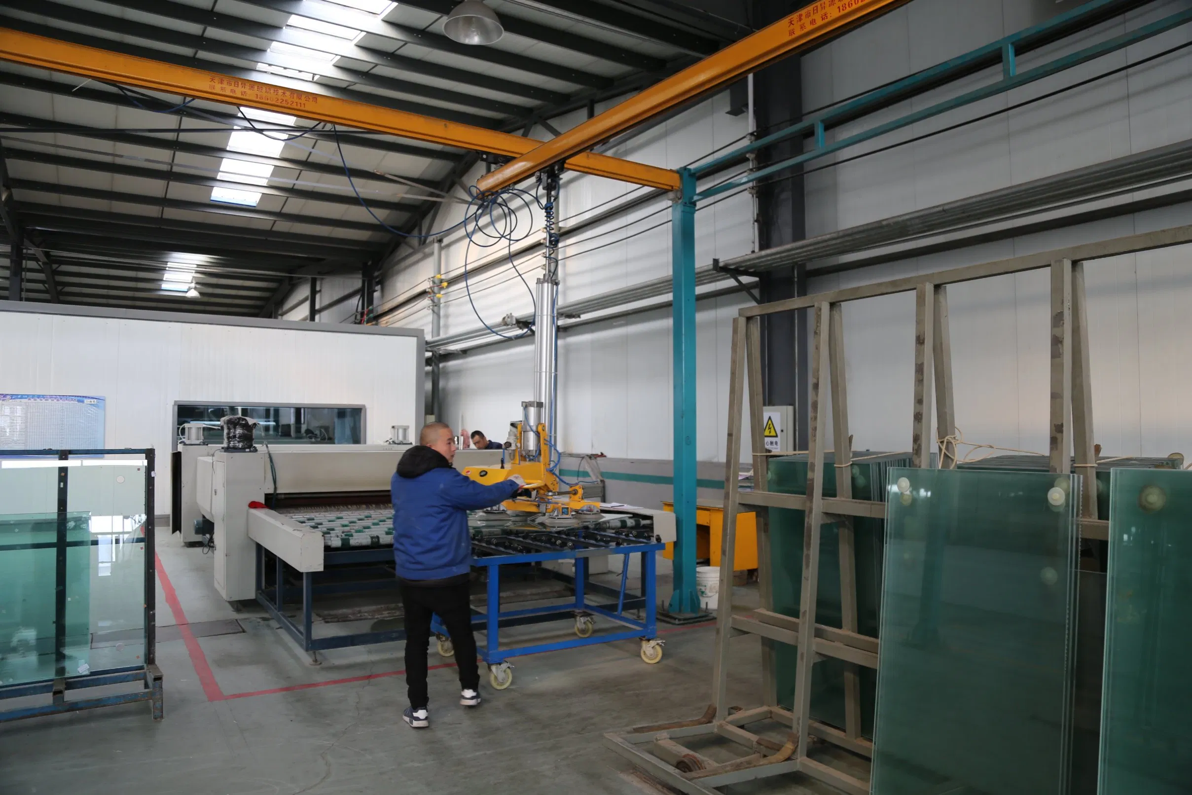 350/450 Kg Portal Frame Shape Vacuum Glass Cup Glass Sucker/ Glass Railing System Handling System