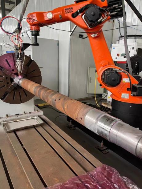 6kw CNC Fiber Laser Cladding Machine System with Powder Hardening Robotic Laser Cladding