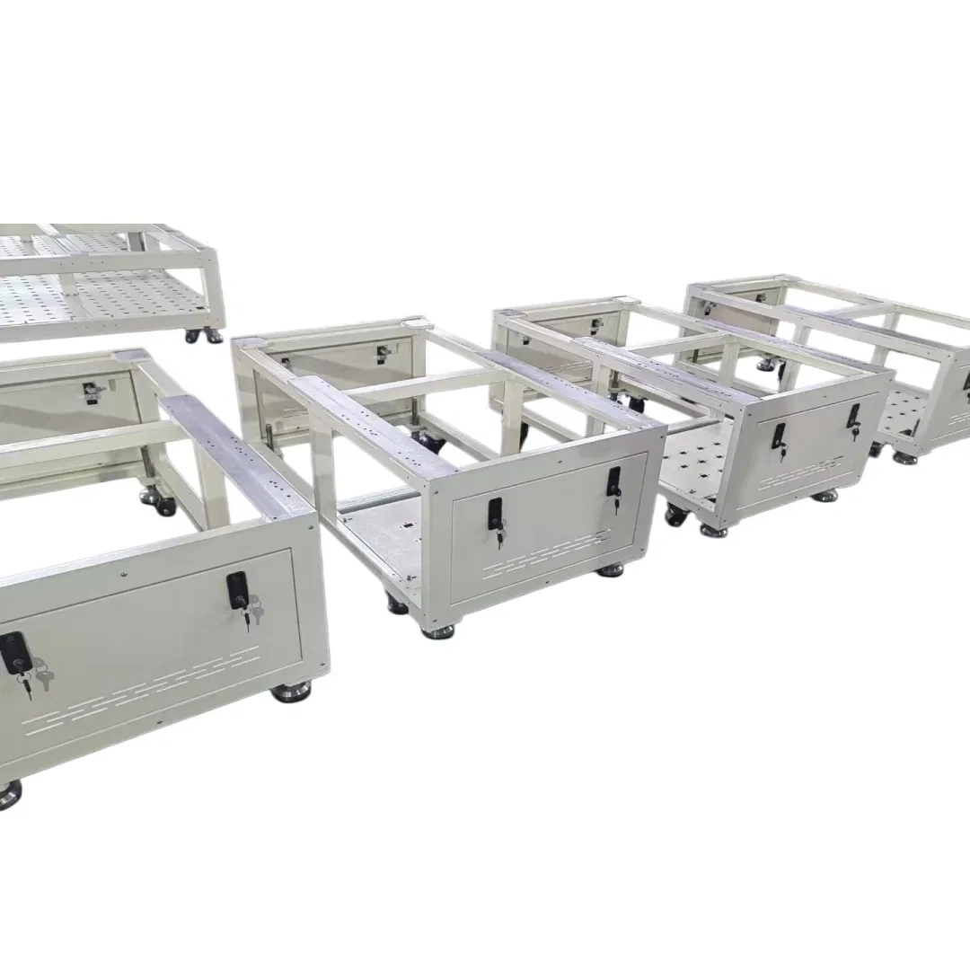 Carbon Steel Bending, Welding, Powder Coating, Structural Components for Logistics Conveying Equipment