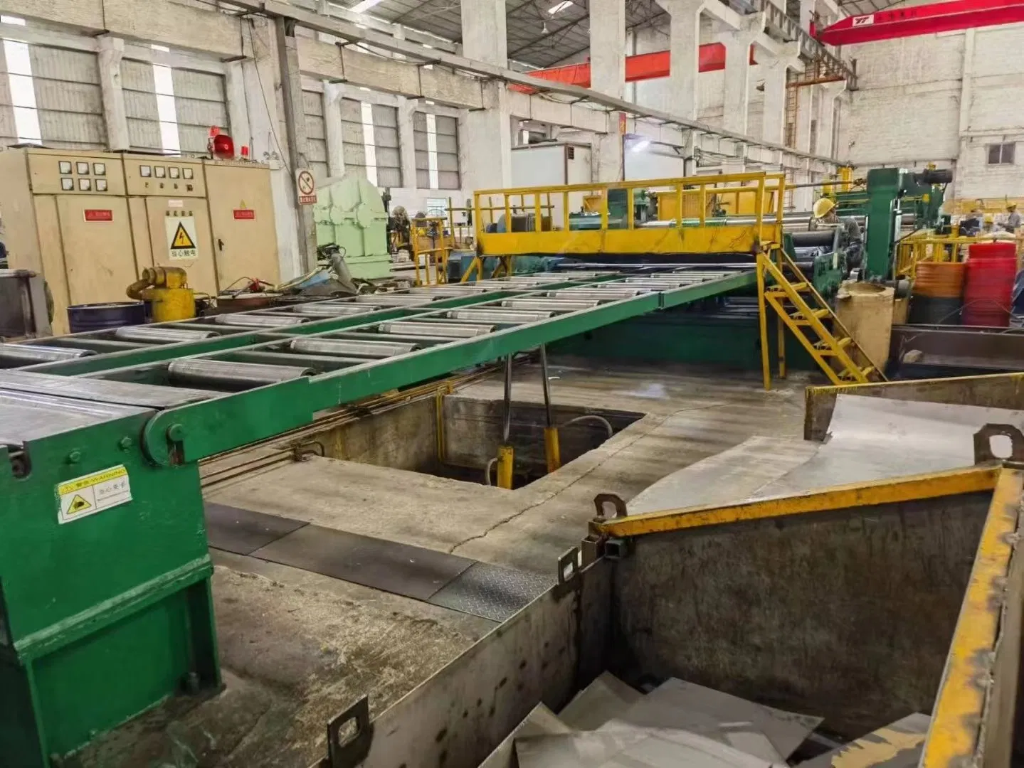 Used Plain/High-Carbon Steel Stainless Steel Cutting Machine 1650* 2.0-8.0 Cut to Length Line