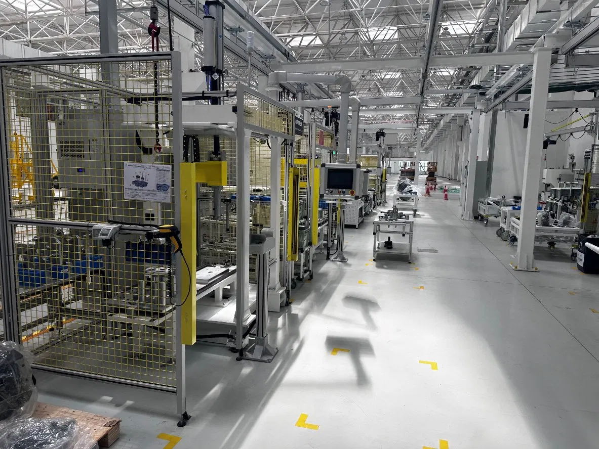 Chinese Supplier Laser Sensing Simplified Operation Robot Production Line for 3c Electronics Manufacturing