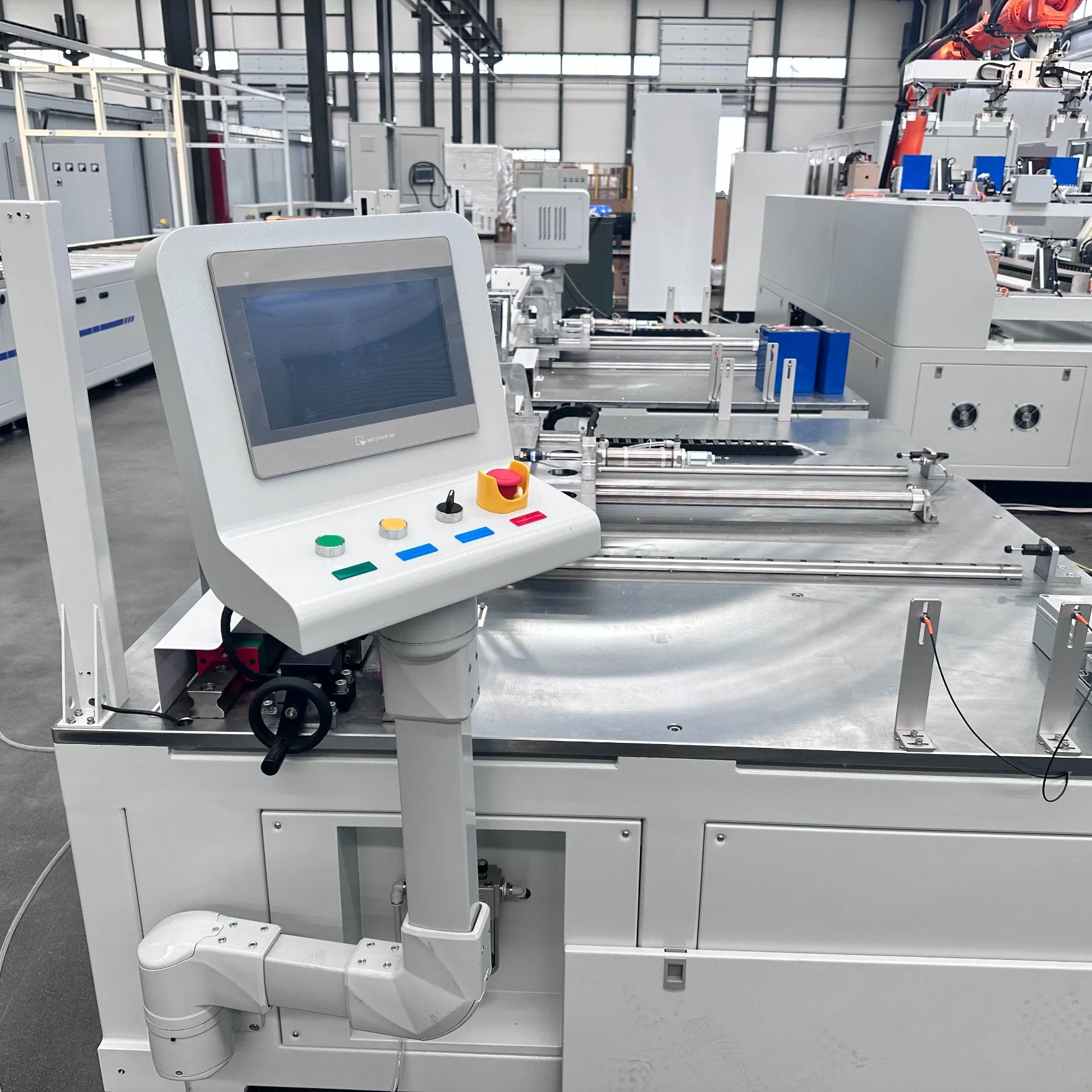 Smart Automated Battery Manufacturing Line for Global Distribution