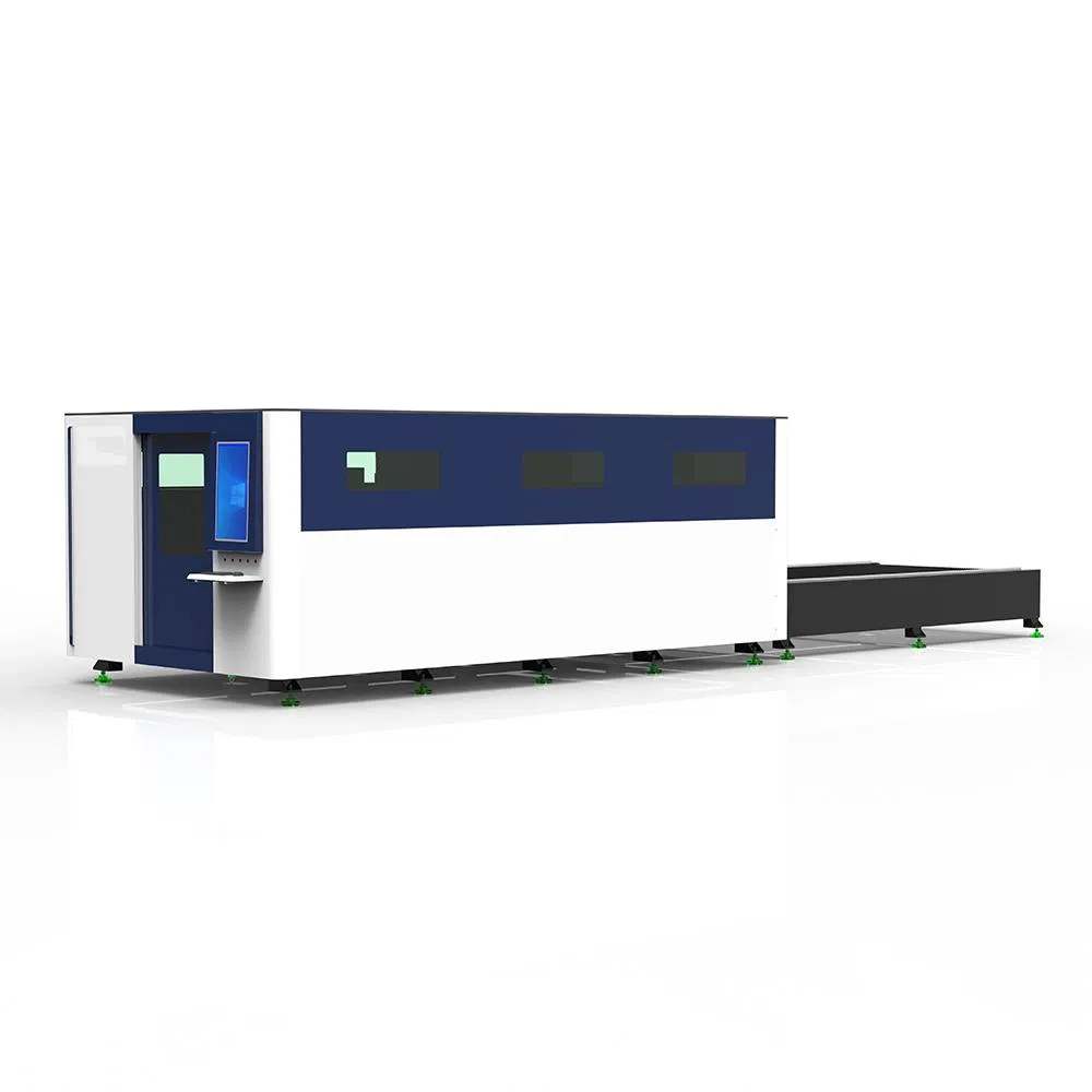 Full Cover Fiber Laser Cutting Machine Thick Metal Sheet Laser Cutting Machine with Exchane Table