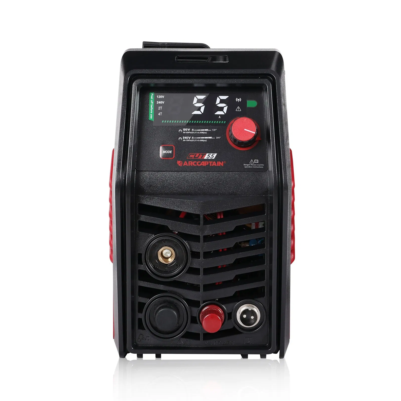 Smart Industrial Plasma Cutting System 55AMP APP Control LED Display 2t/4t Cut55 PRO Carbon-Neutral Factory Direct Delivery