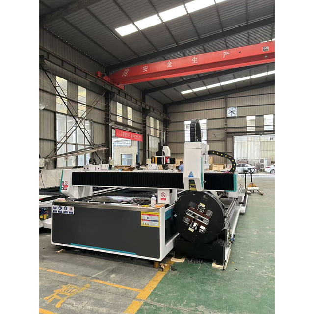 Integrated Laser Cutting System for Heavy-Duty Plates and Tubes for Industrial Metal Cutting