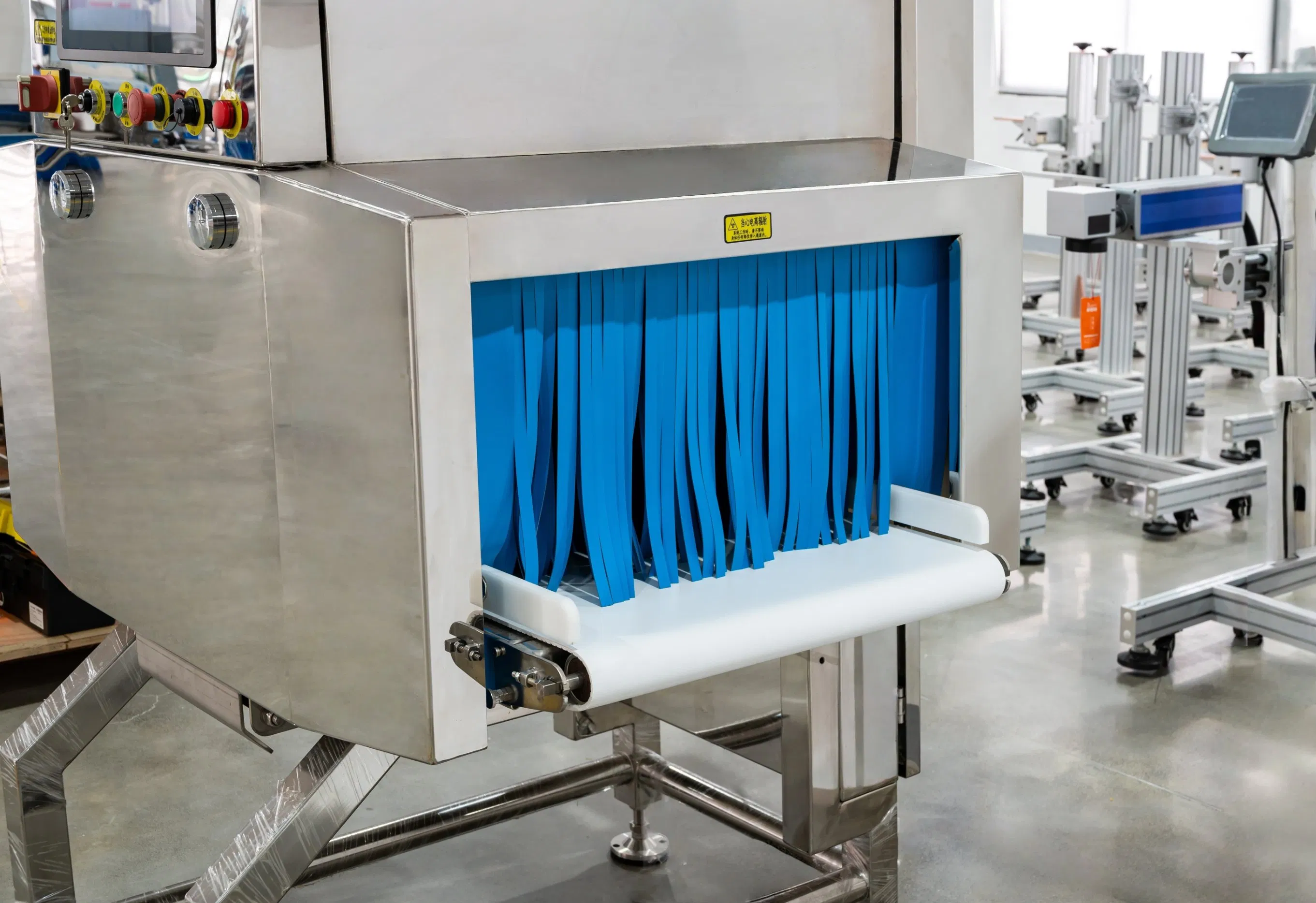 Touch Screen Bilingual X-ray Inspection System for Food Hygiene