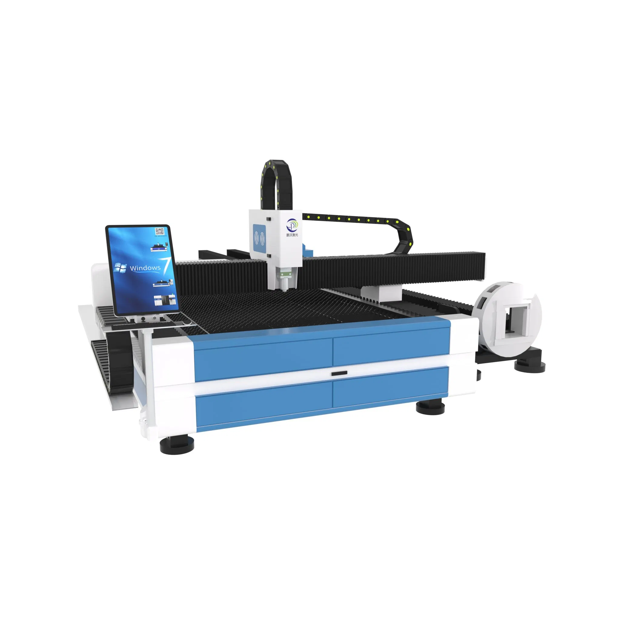 Automatic High Power High Precision CNC Fiber Laser Cutter Plate Tube Integrated Single Platform Pipe Cutting Sheet Cypcut Dst