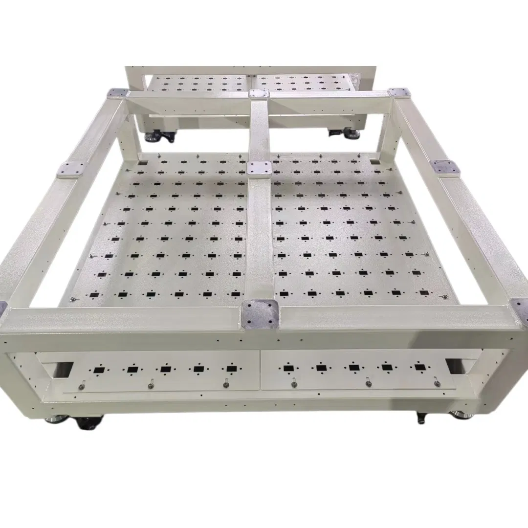 Carbon Steel Bending, Welding, Powder Coating, Structural Components for Logistics Conveying Equipment