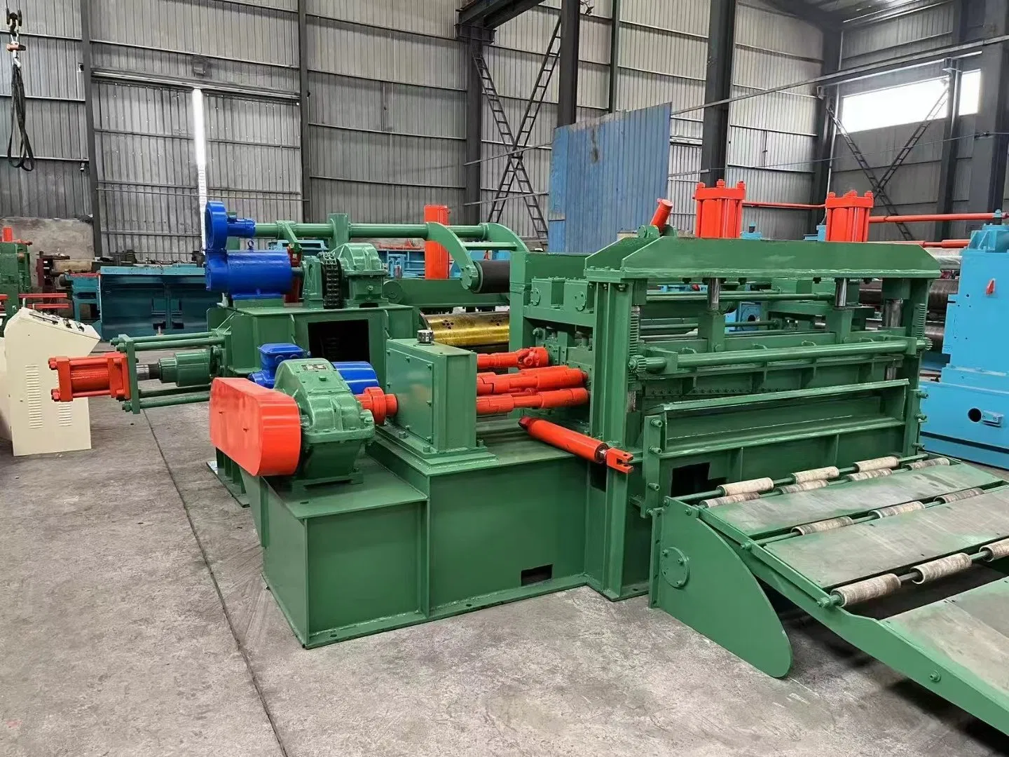 Slightly Used China Slitting Production Line for Sheet Metal