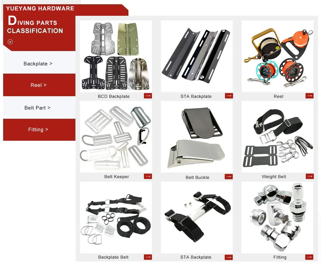 Scuba Diving Plate Wing Double Harness System