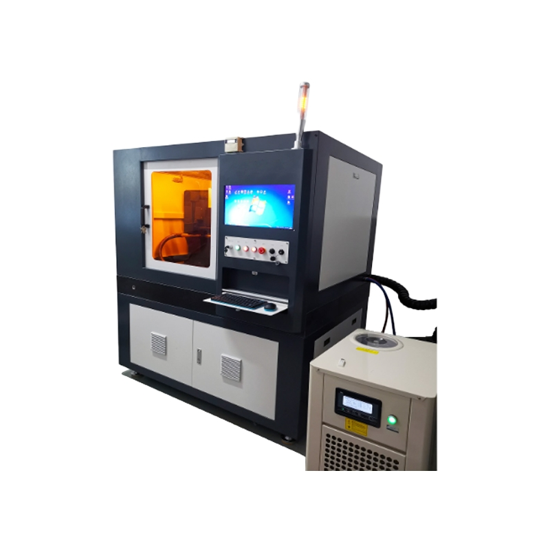Laser Machining System for Micro-Straight Holes in Precision Parts