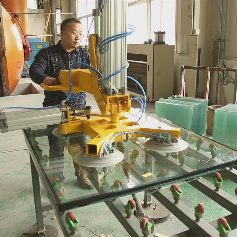 Portal Frame Shape Glass Sucker Lifting Equipment Overhead Crane Glass Lifter System Vacuum Glass Sucker Railing System Handling System