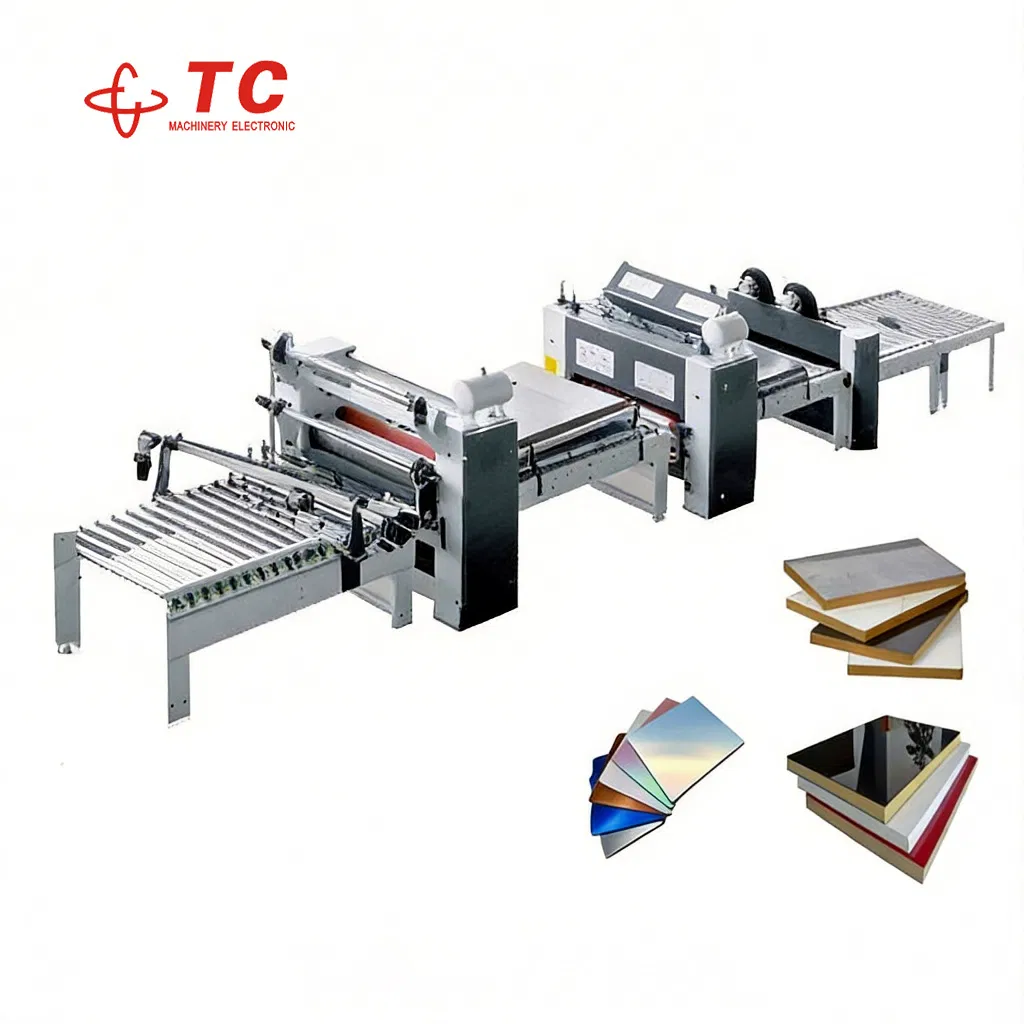 Robust Melamine Laminating System for Advanced PVC and Pet Films Lamination Machine