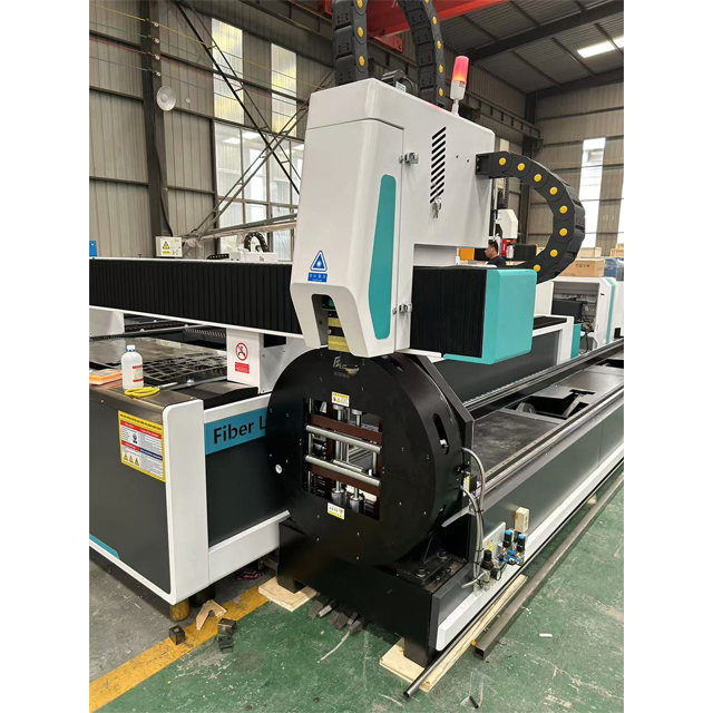 Integrated Laser Cutting System for Heavy-Duty Plates and Tubes for Industrial Metal Cutting