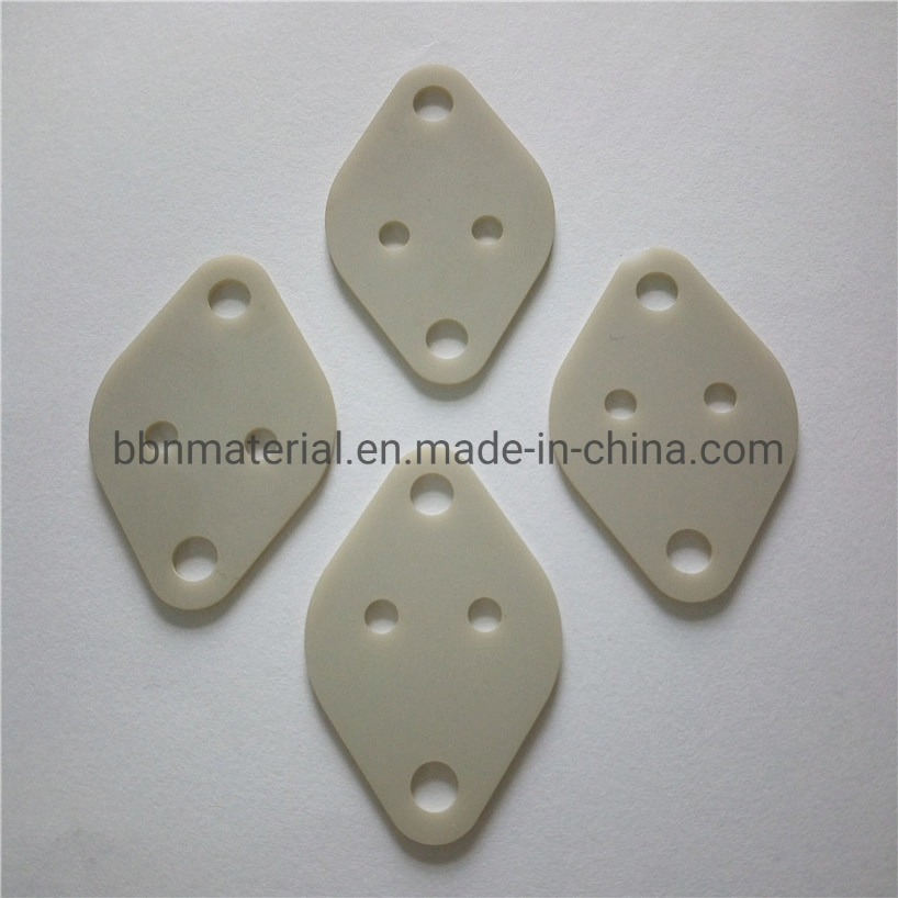 Laser Machining Aln Sheet with Holes Alumina Nitride Ceramic Substrate for Electronic