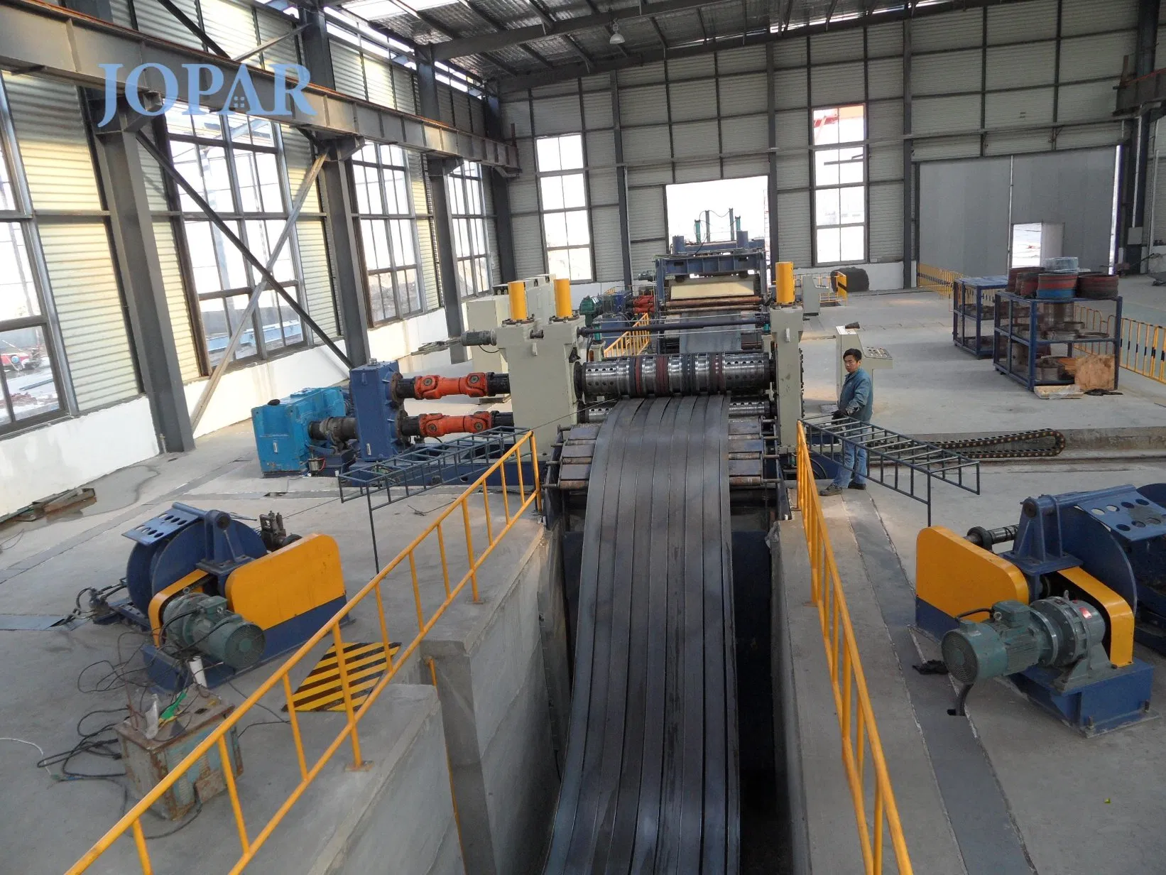 Automatic Electrical Silicon Steel Cut to Length Line Cutting Step-Lap Transformer Core