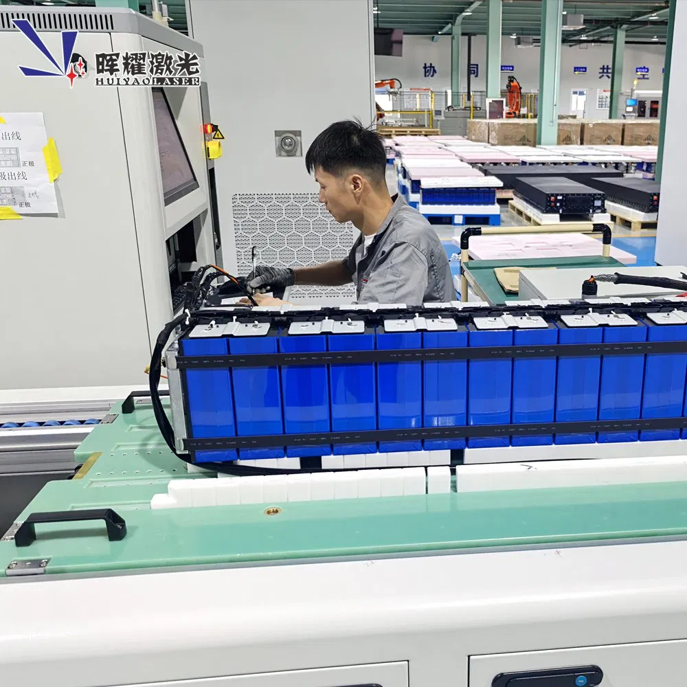 Smart High-Efficiency Automated Assembly Line for Lithium Battery Ion Pack Manufacturing