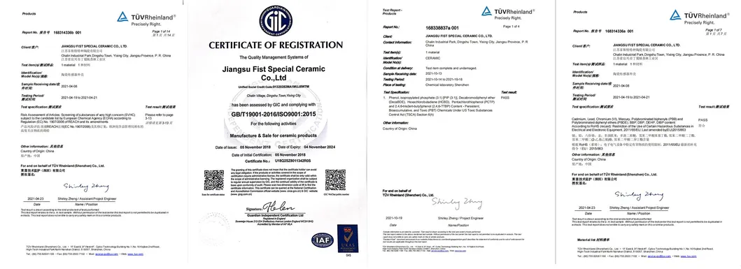 Certification Documents