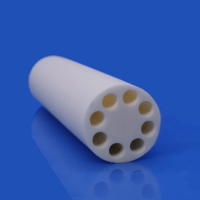 Custom High Temperature Refractory Al2O3 95% 99 Alumina Ceramic Tube for Furnace
