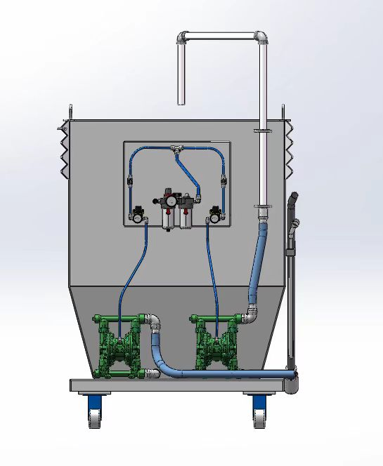 New Type Remove Abrasive Garnet Sand Remover From Water Jet Cutting Machine Tank