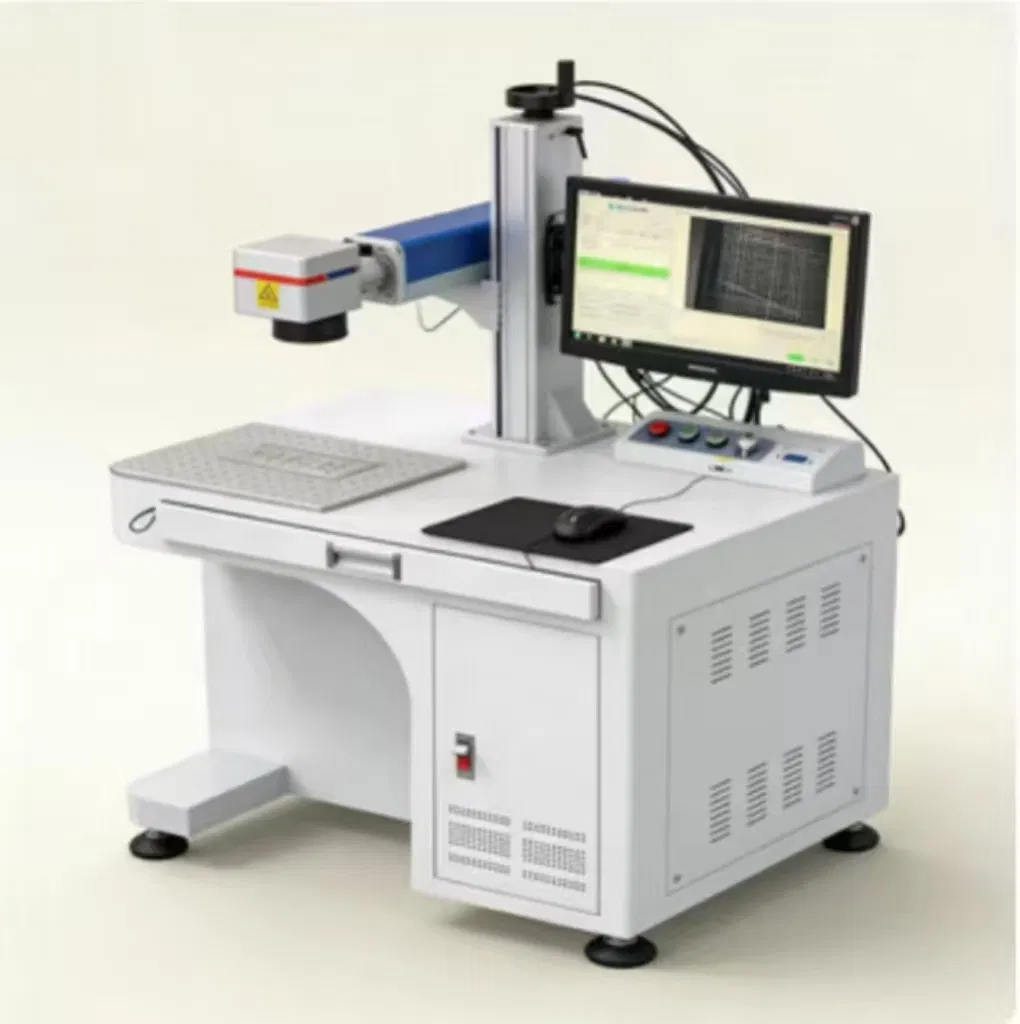 Industrial Vision Positioning Laser Marking System with CE Certification