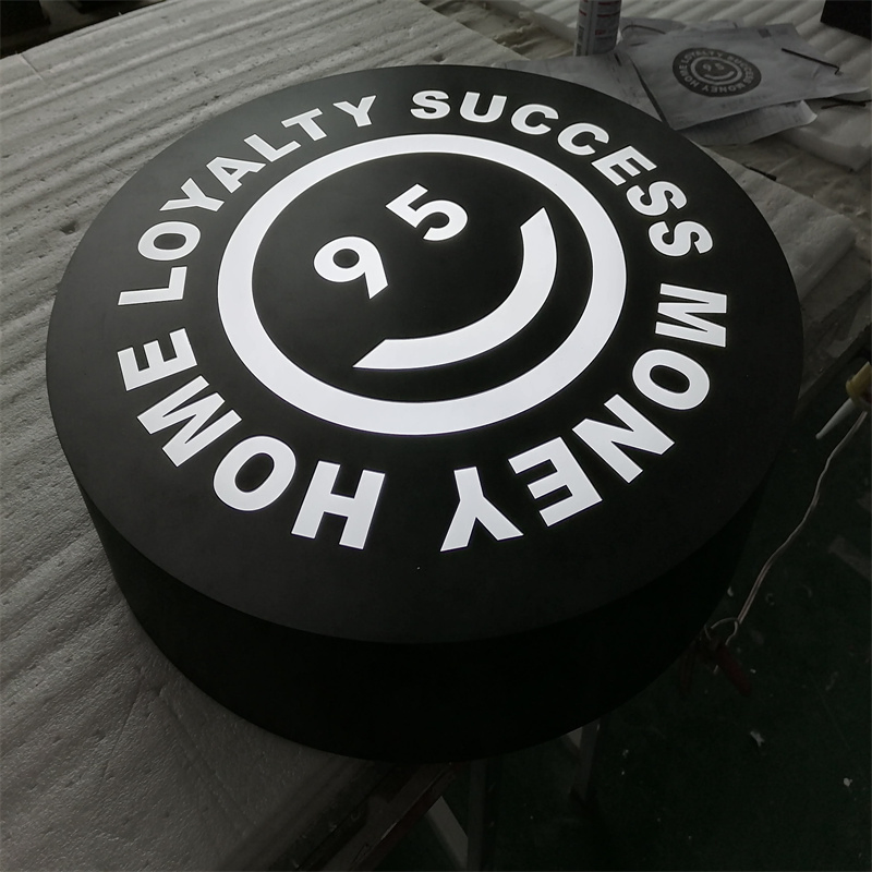 Outdoor Advertising Waterproof Custom Acrylic/Metal Channel 3D Logo LED Light Box Logo