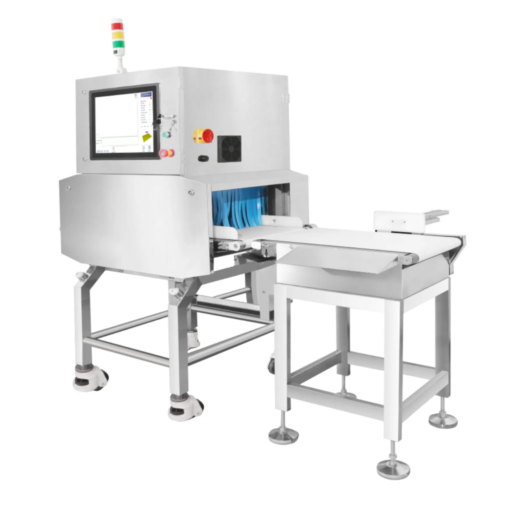 Jzxr Xr-500d Digital Portable X-ray Inspection System Steel for Dried Fish Snack Electronic Components Food Metal Detector