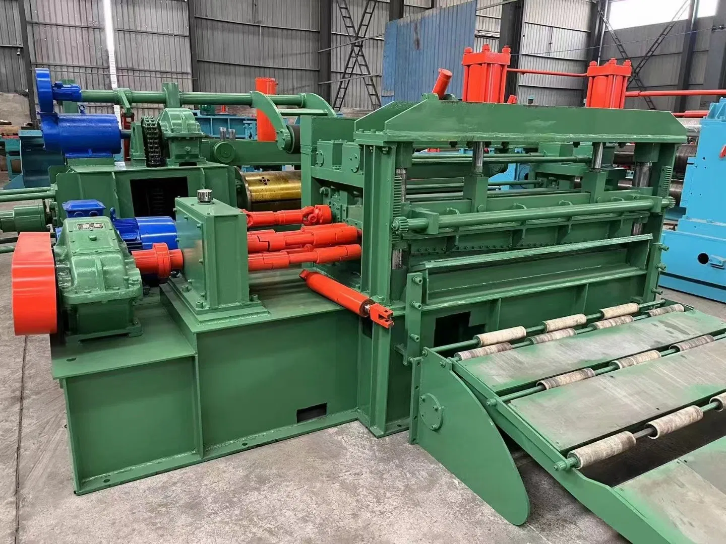 Slightly Used China Slitting Production Line for Sheet Metal