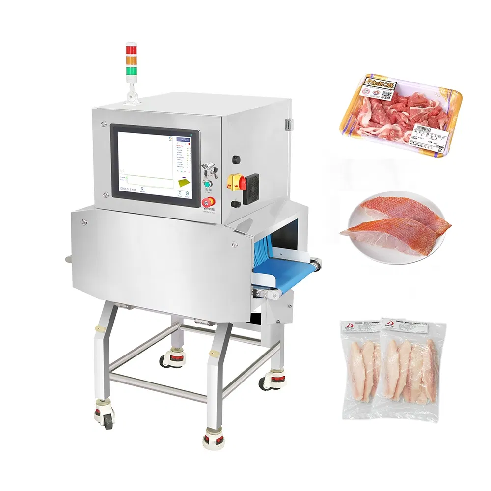 Jzxr Xr-500d Digital Portable X-ray Inspection System Steel for Dried Fish Snack Electronic Components Food Metal Detector