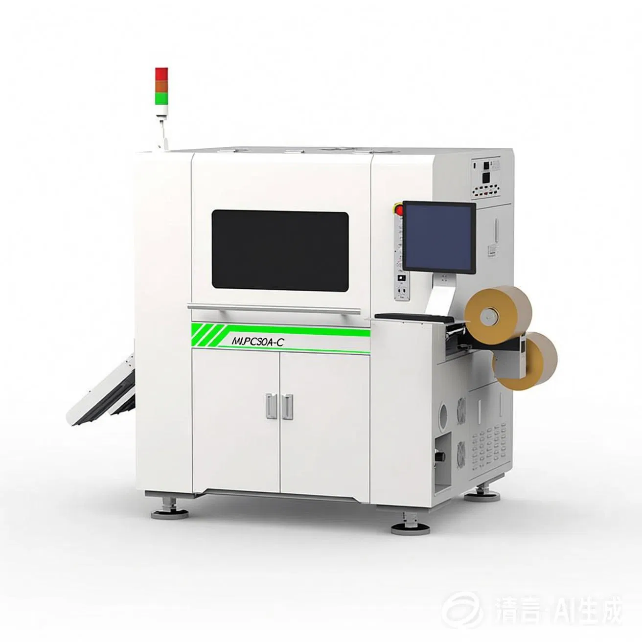 High-Speed Dual-Head Roll-to-Roll Laser Cutting Machine for Cover Film &amp; FPC