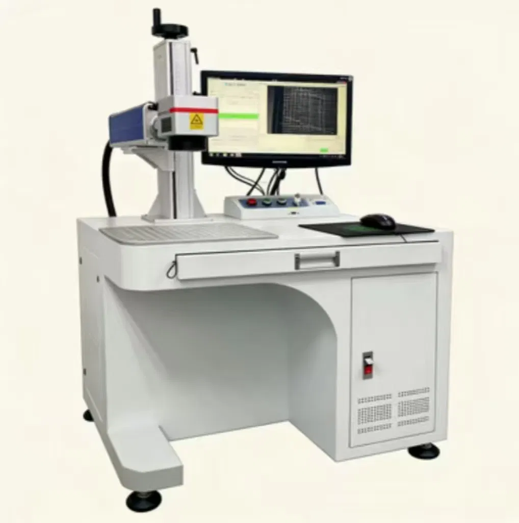 Fiber Laser Marking System with CCD Vision Alignment 6MP