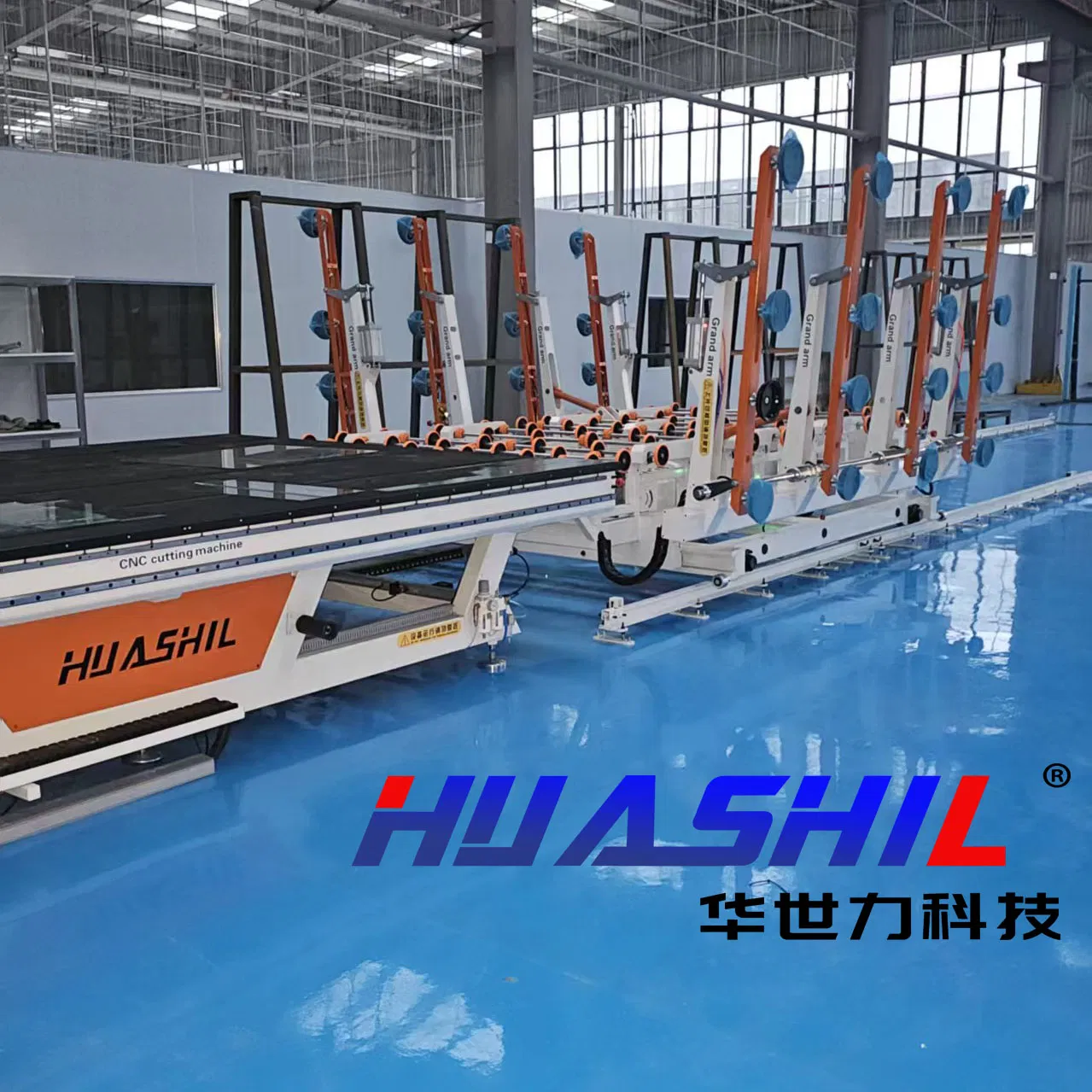 Large Glass Cutting System with Advanced CNC Technology Features