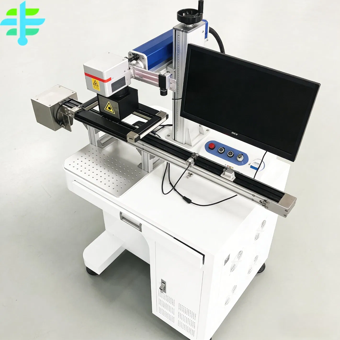 Precision Flying Vision Laser Marking System for Moving Target