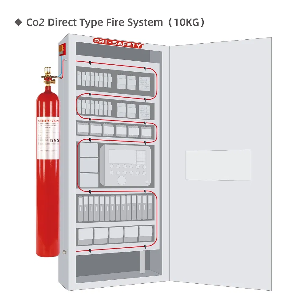 2kg Hfc-227ea Cutting-Edge Technology Direct Type Electric Equipment Automatic Fire Suppression System