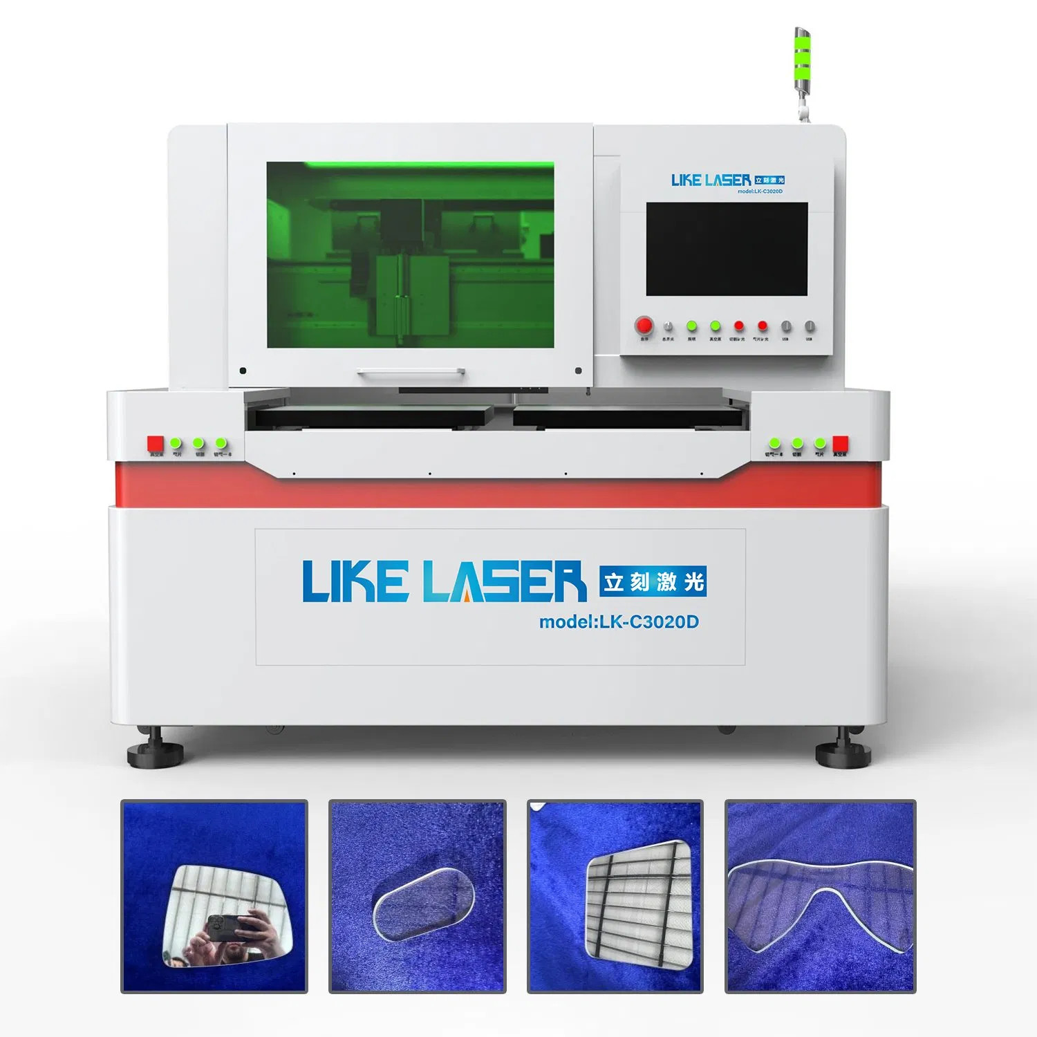 Infrared Picosecond Glass Laser Cutting Machine Laser Glass Cutting System for Industrial Applicat