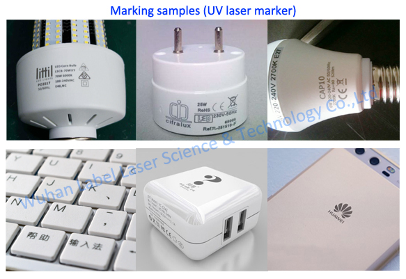 3W 5W UV Laser Marking Machine for Phone Charges Electronic Components