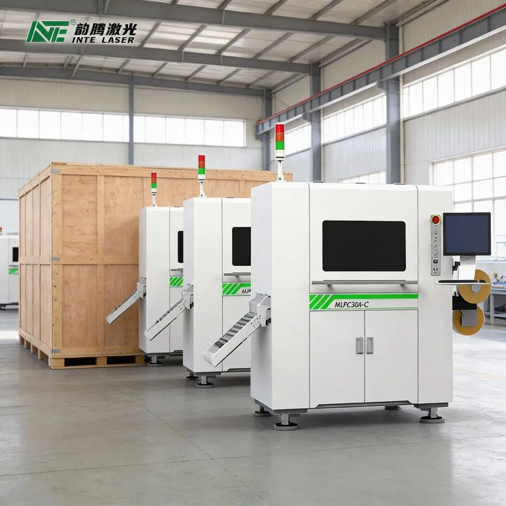 Precision Coverlay Laser Cutting Machine Burr-Free 50um Fine Line Spacing Picosecond UV &amp; Green Laser System