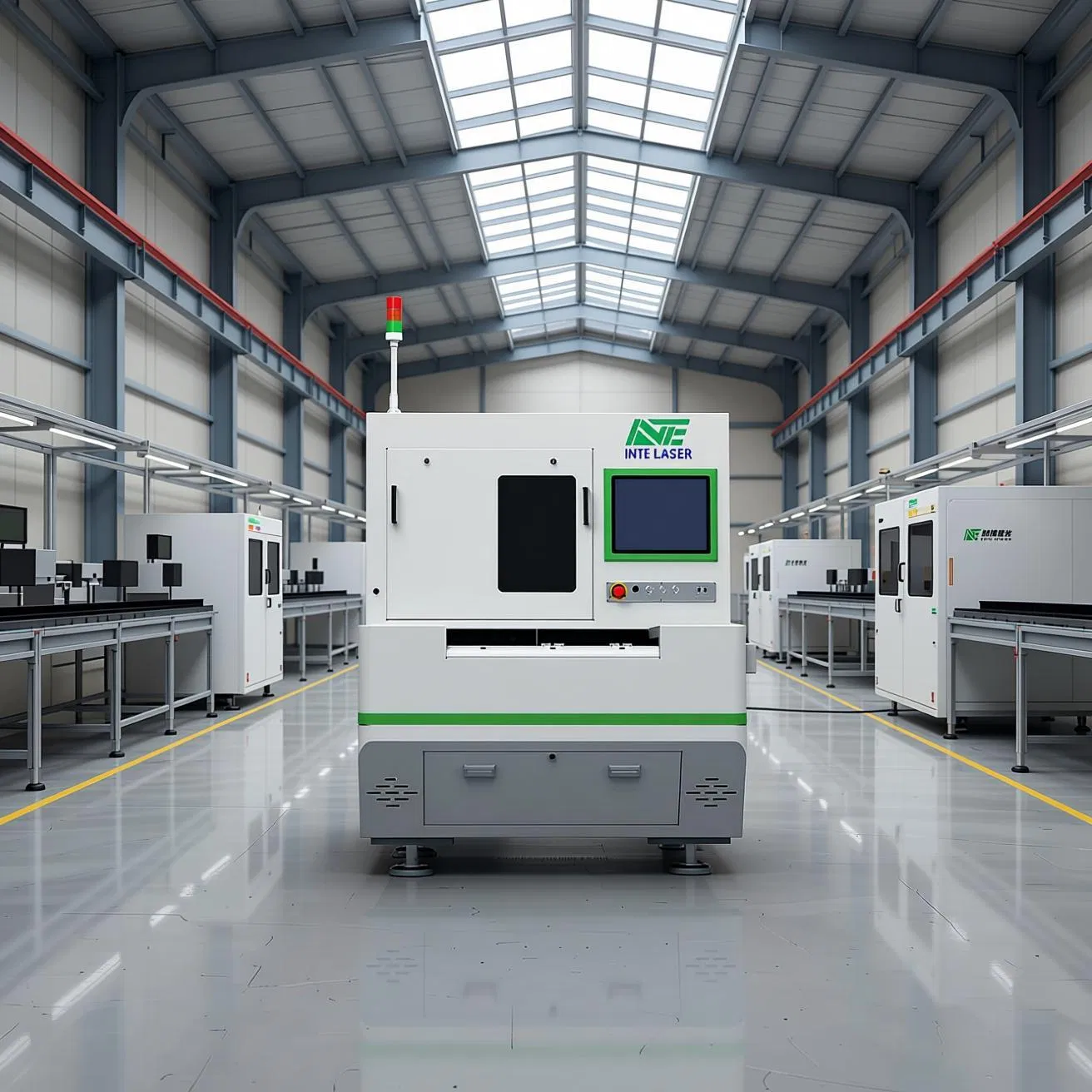 FPC Window Cutting Equipment with Picosecond/Nanosecond UV Laser High Precision 100% Yield Rate Potential, 0.15mm Minimum Pad Size for FPC Manufacturing