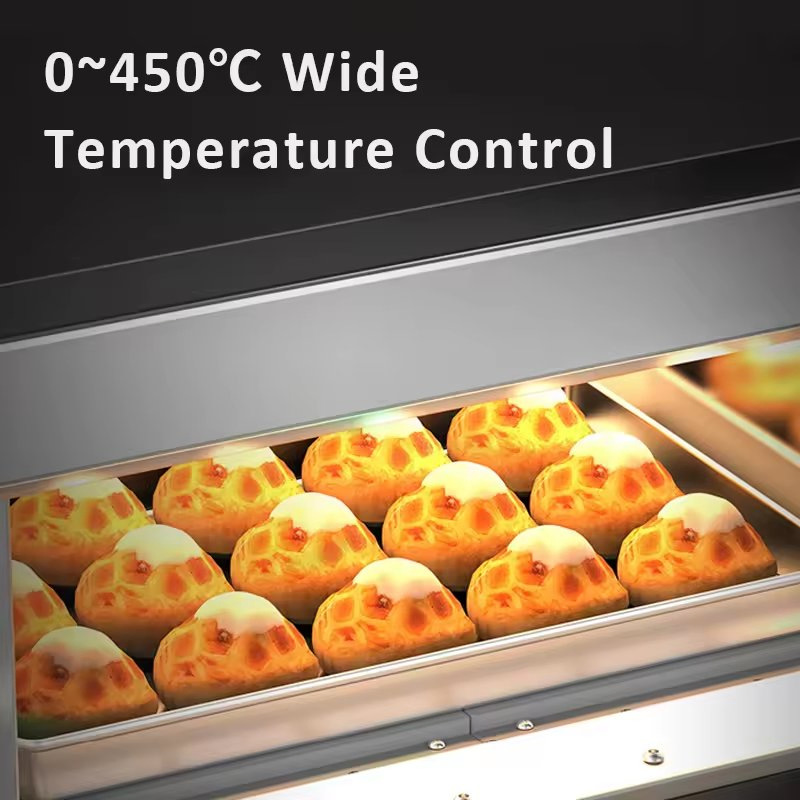Automatic 3 Deck Baking Oven Bread Oven Bakery Making Machine Commercial Pizza Oven Bakery Equipment