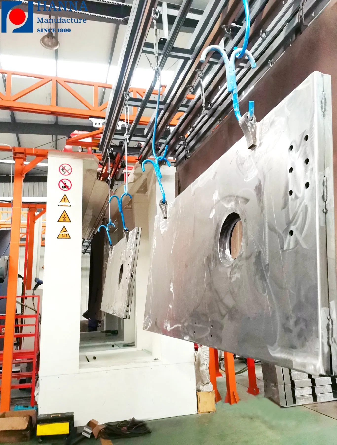 Powder Coating Equipment Set Security Fence Powder Coating System