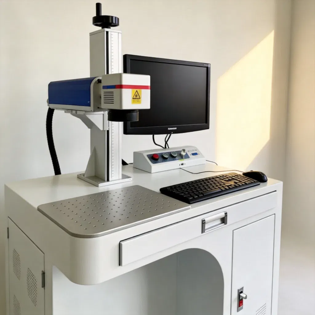 Precision Automatic Vision Alignment Laser Marking System with CCD Technology