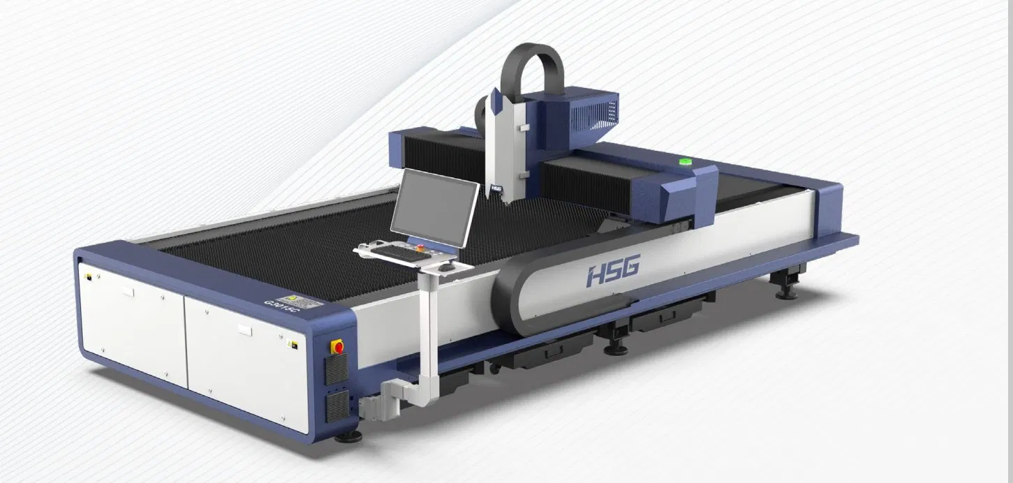 1500-6000W Compact-Size Single Platform Sheet Metal Laser Cutting Machine