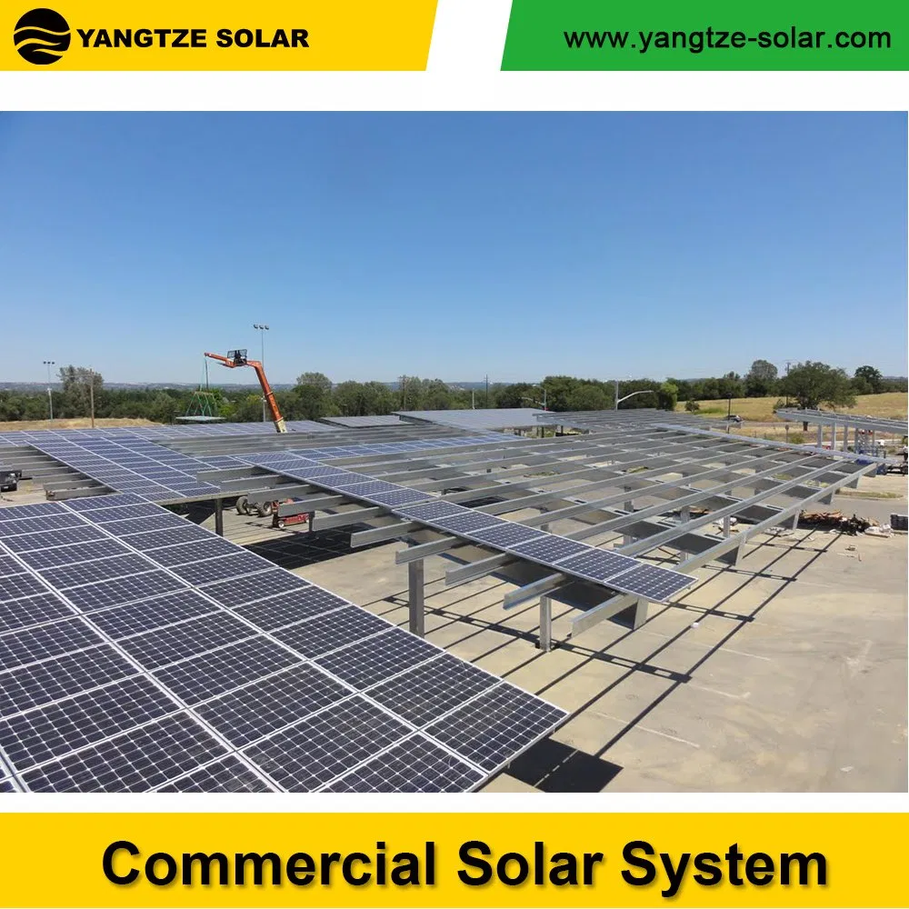 55kw Solar Panel Energy Power Grid Tied Systems