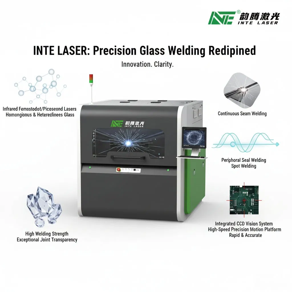 High Precision Glass Laser Welding Equipment for Smartphone, Optical &amp; Medical Applications