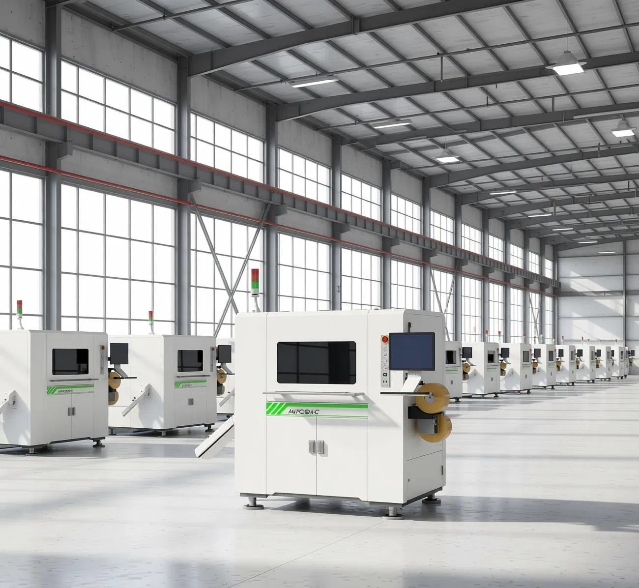 Automatic Double Head Cover Film Laser Cutting Machine - High Precision Industrial Equipment for Display Panel Manufacturing