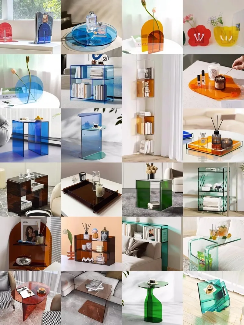 Acrylic Rolling Cart View 7