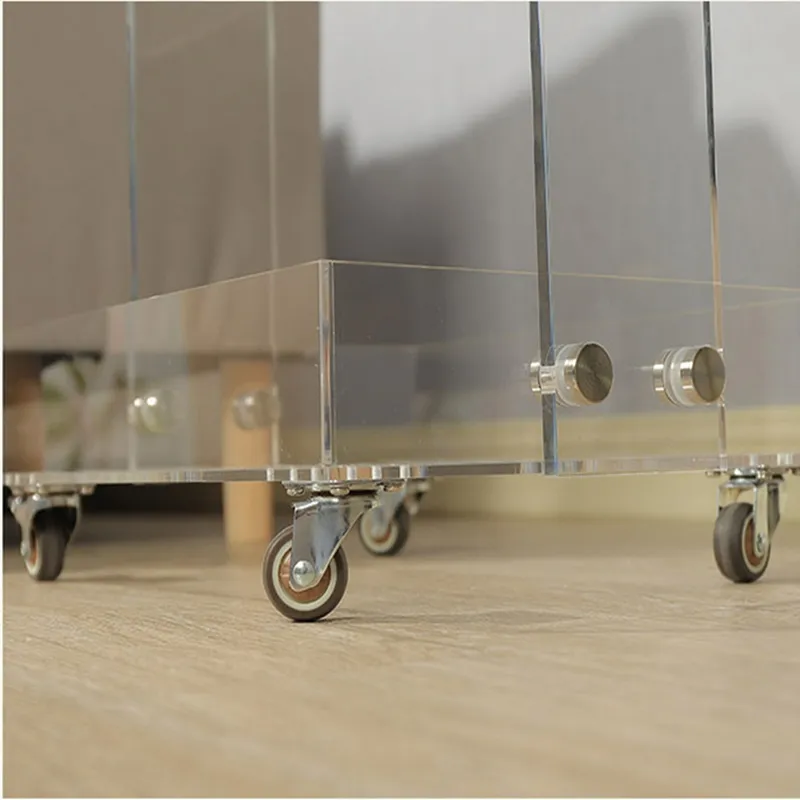 Acrylic Rolling Cart View 1