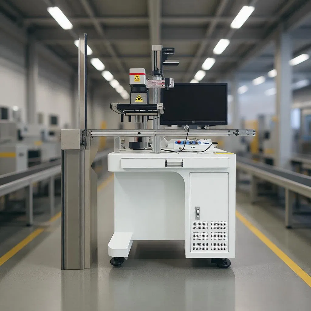 Precision Laser Marking System for Automated Industrial Vision Alignment