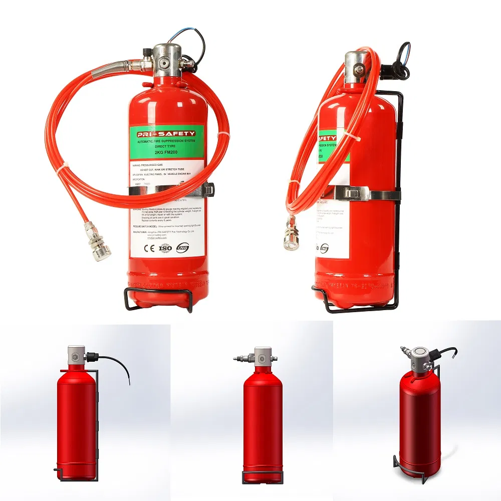 2kg Hfc-227ea Cutting-Edge Technology Direct Type Electric Equipment Automatic Fire Suppression System